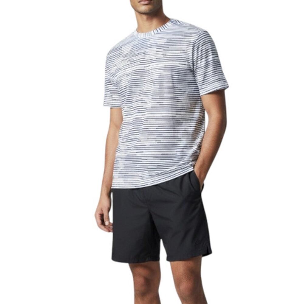 LULULEMON Fundamental Tee Men M Blue Classic Casual Gender Neutral Sporty Travel